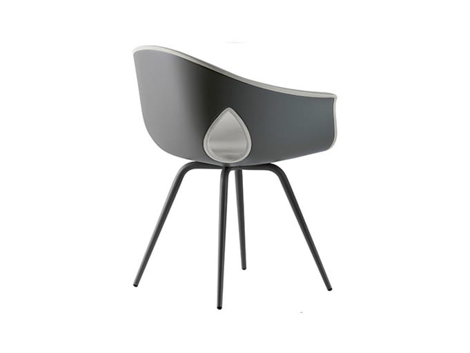 Кожаный стул с подлокотниками Poltrona Frau коллекция-столы и стулья ARCH-00034038 - Вид №2