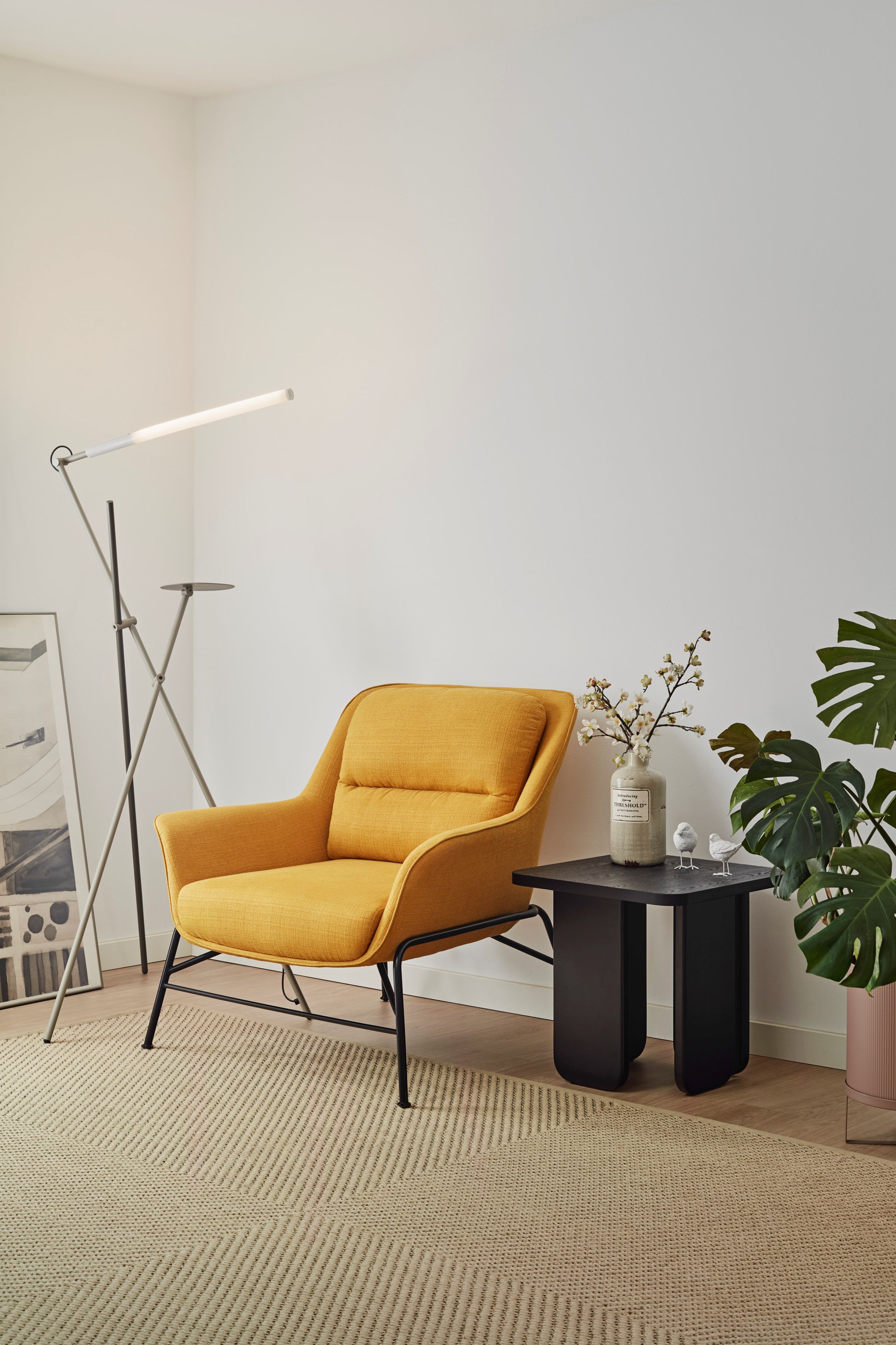 Высокий квадратный журнальный столик из ясеня TEULAT Arq ARCH-00038876 - Вид №7