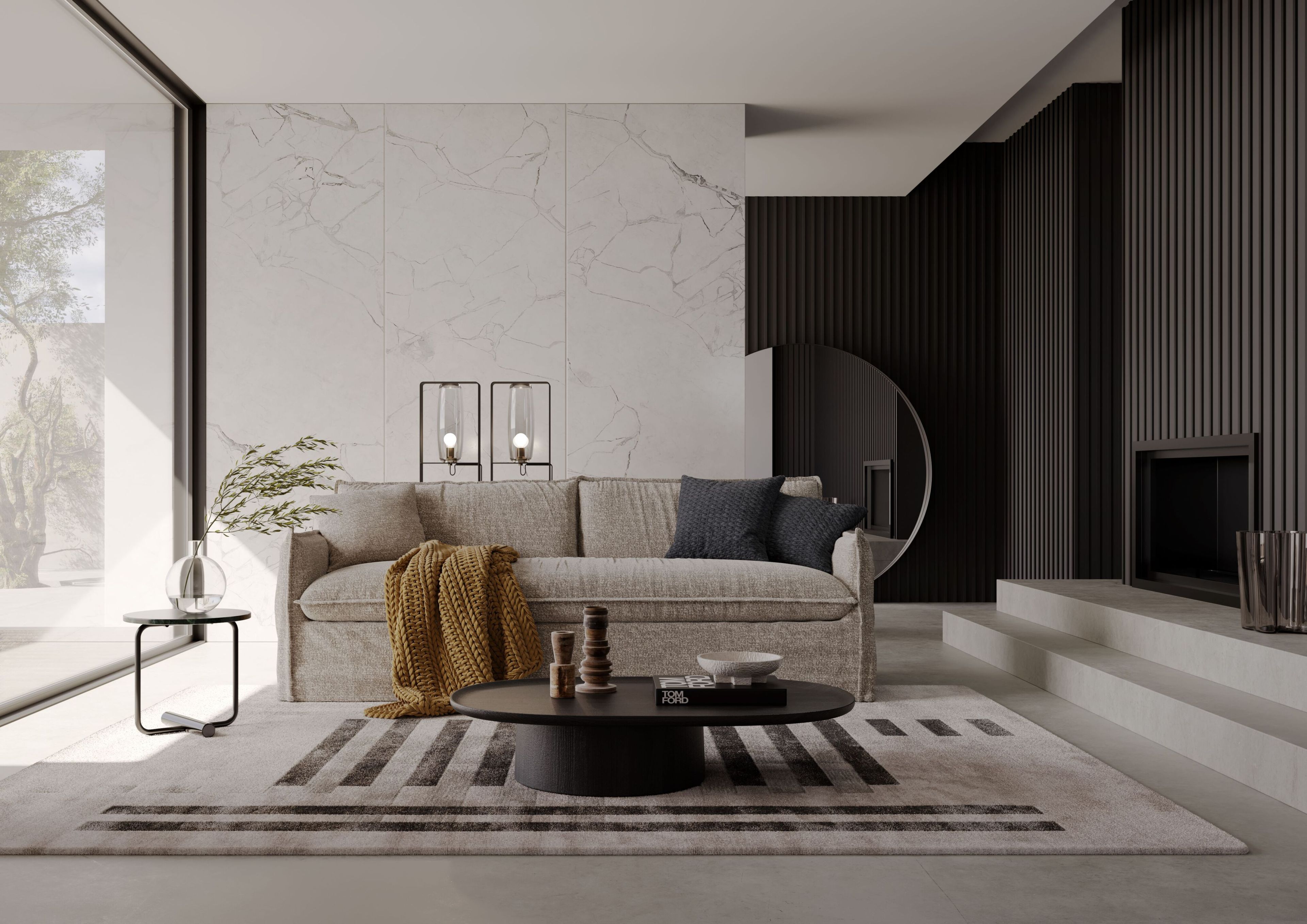 Съемный диван-кровать из ткани Milano Bedding Clarke ARCH-00055385 - Вид №1