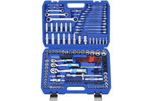 16530441 Набор инструментов 150 предметов 1/2", 3/8", 1/4" B-10150 GOODKING