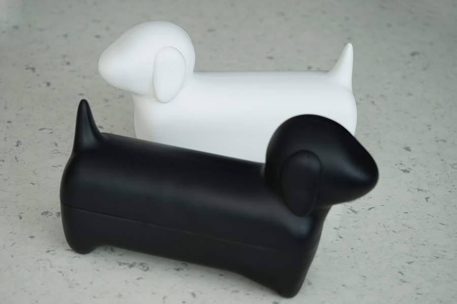 QL10291-BK Коробка для мелочей dacholder, черная Qualy  - Вид №4