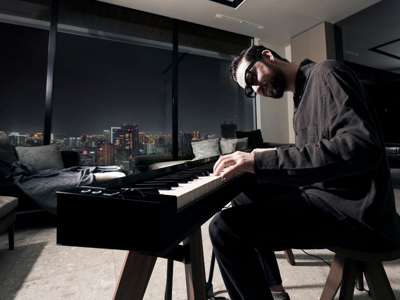 Черное цифровое пианино CASIO MUSIC Privia ARCH-00029835