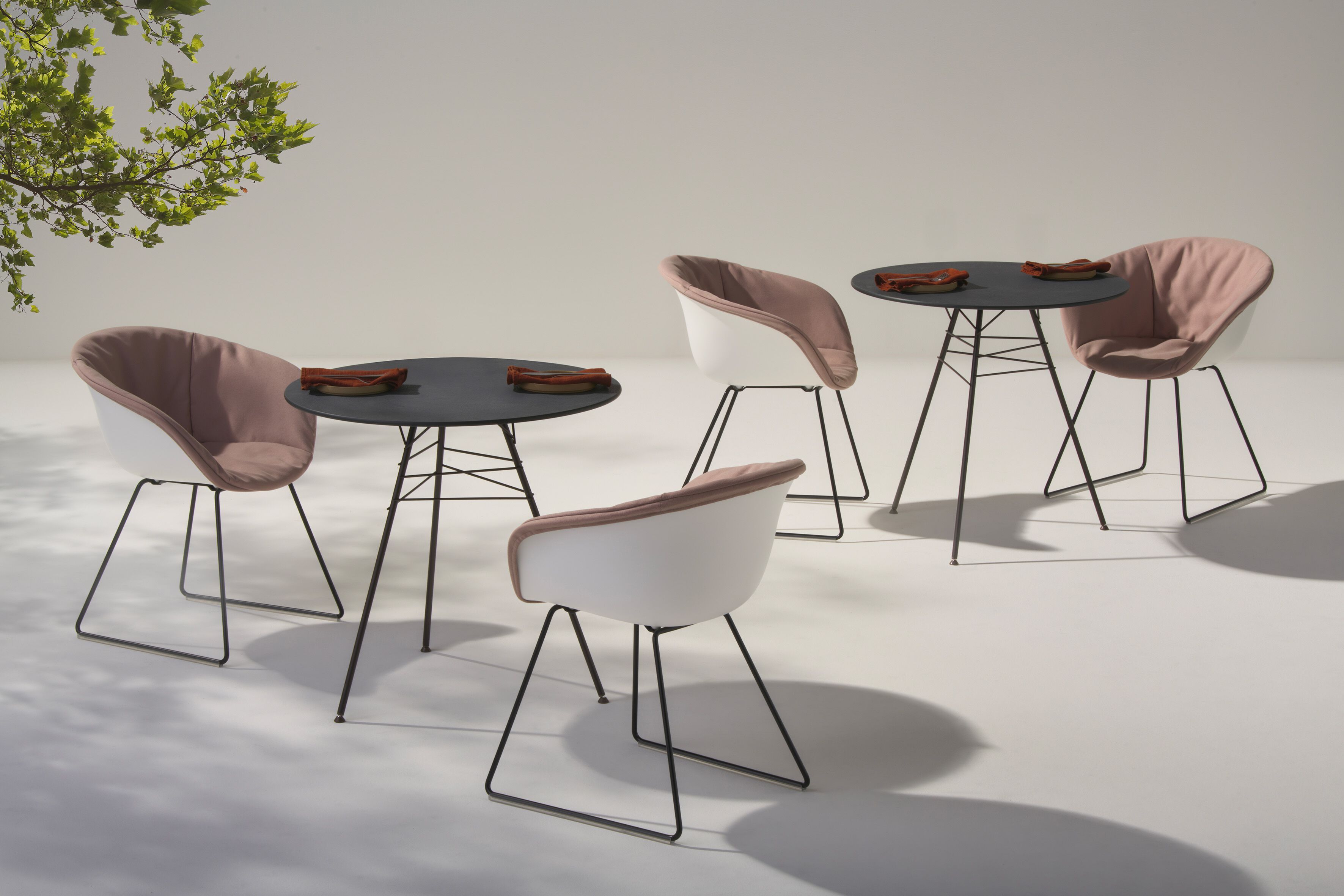 Садовый стул из полипропилена Arper Duna 02 ARCH-00054360