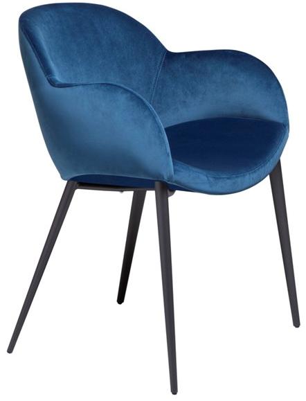 Tonin Casa Мягкое бархатное кресло с подлокотниками Beetle sun-id-1399055 - Вид №1