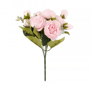 0183 Искусственное растение Букет роз 30 см ткань полиэстер KEP KEP