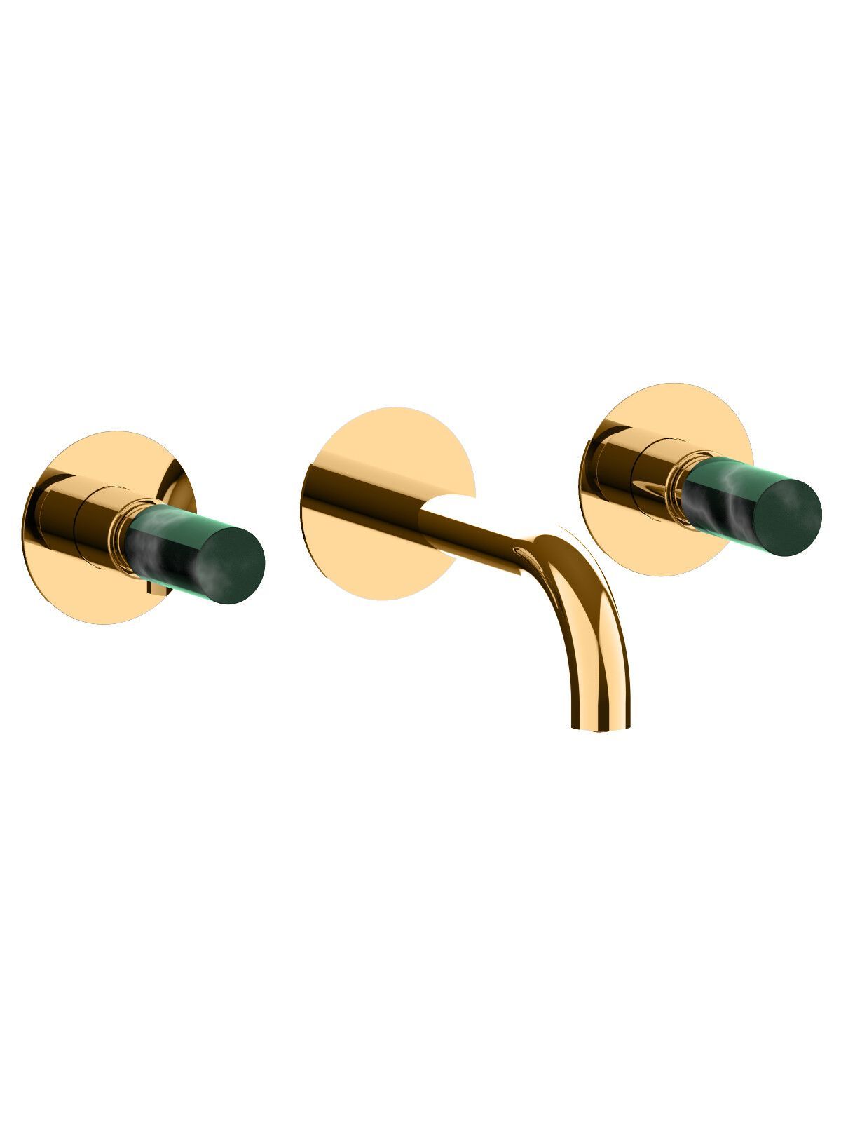 Настенный смеситель для раковины с 3 отверстиями без слива Rubinetterie Frattini Pepe XL ARCH-00037632 - Вид №16