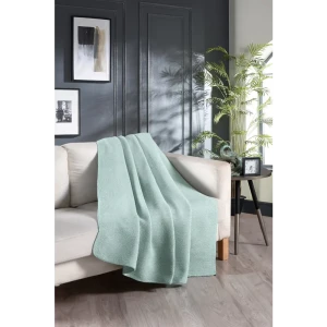 91755625 Плед Arya Home Softy 200x220 см полиэстер цвет мятный STLM-1048292