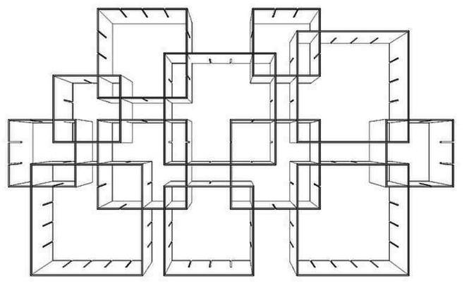 Müller Small Living Модульный книжный шкаф  Kx200-312  - Вид №35