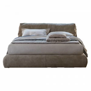 Кровать двуспальная 180х200 серая Sharpei DORELAN LIFESTYLE 011636 Коричневый