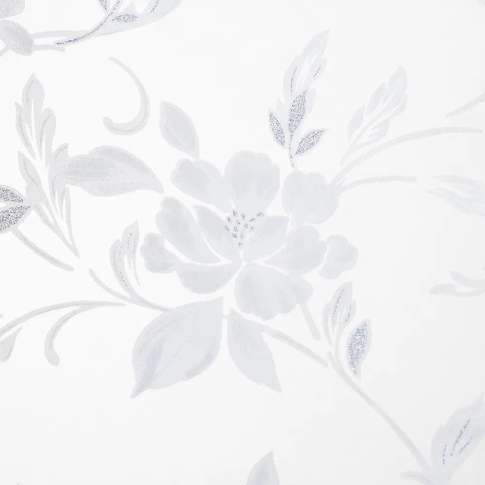 Тюль на ленте «Цветы» 250х260 см органза цвет экрю GARDEN STLM-2002365 - Вид №1