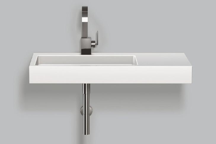 4102000401 Умывальник, wt.re1000h.l, белая, противомикробное Alape серия RE (X.plicit) 