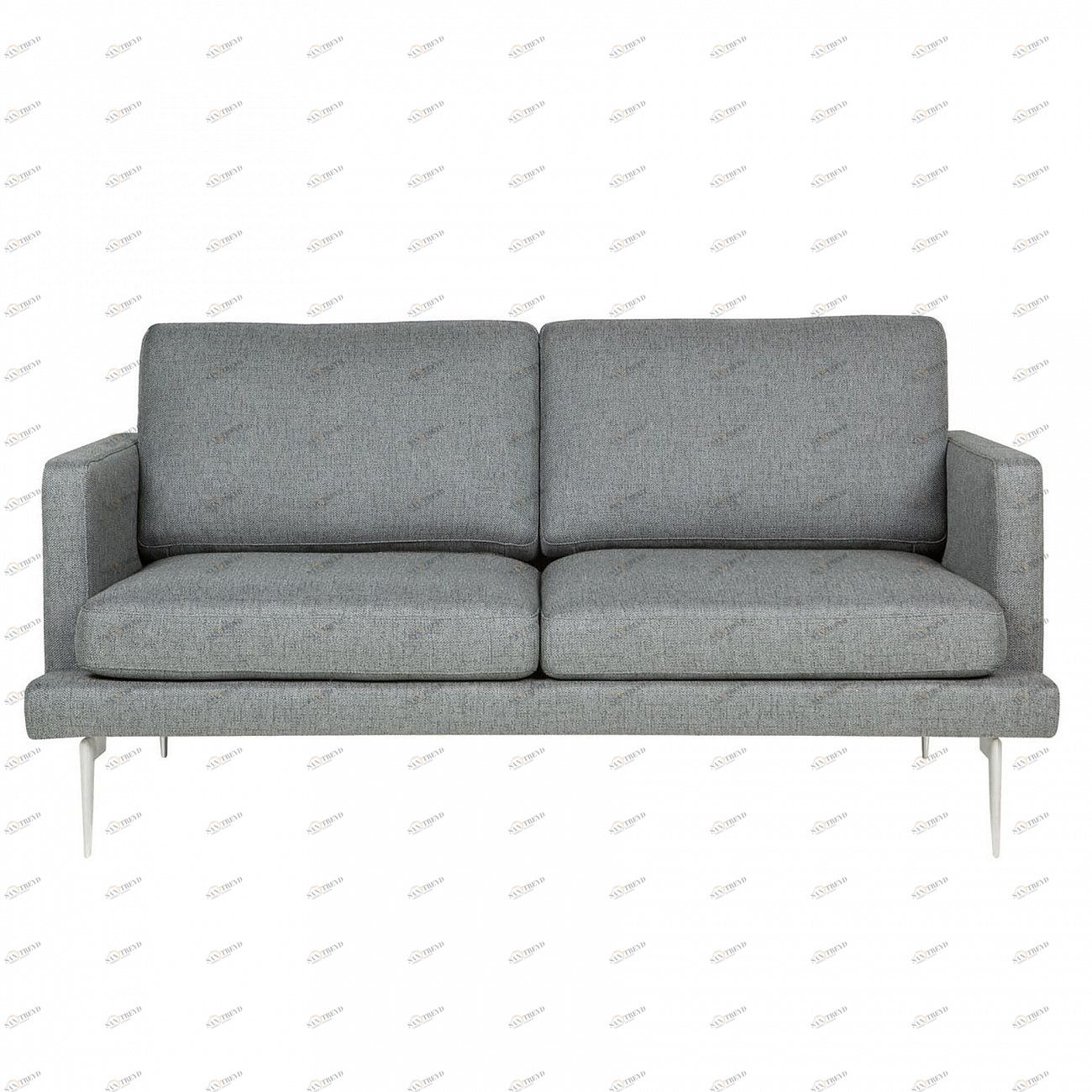 Диван Ludvig двухместный прямой серый SITS LUDVIG 192143 Серый 