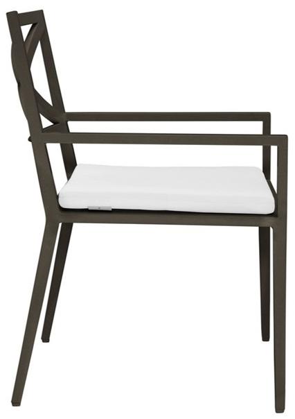 JANUS et Cie Кресло из алюминия с порошковым покрытием с подлокотниками Azimuth sun-id-1507469 - Вид №2