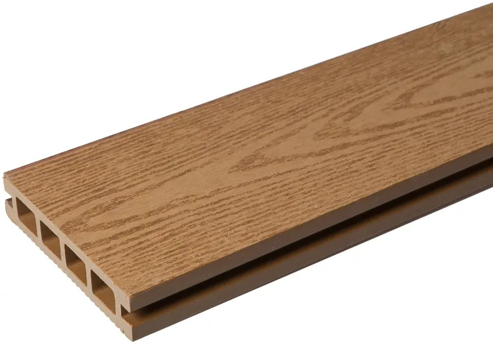 82338672 Террасная доска ДПК CM Decking Nature цвет Дуб 3000x135x25 мм двусторонняя вельвет/структура дерева 0.405 м² STLM-0024894
