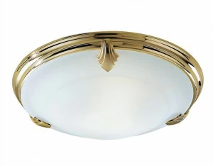 Possoni Illuminazione Потолочный светильник из чистого золота со стеклом Heron 1752/pl