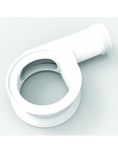 598500 001 00  Перелив для умывальника, крышка Д. 30 мм, зажим от 0 до 25 мм, белый хром Valentin Хром  - Вид №2