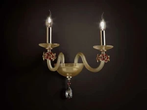 Euroluce Lampadari Настенный светильник из хрусталя с кристаллами swarovski® Sheen