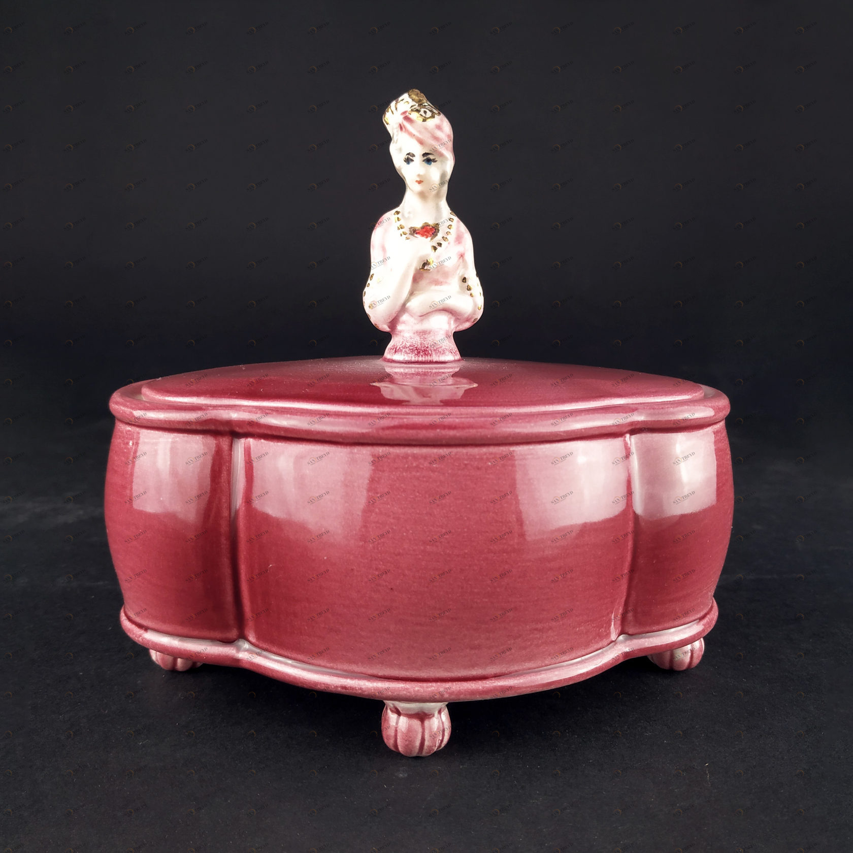 Шкатулка "Дама" Арт. № 03.15 PROVANSFAIENCE sun-id-994504