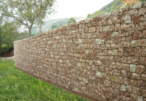 Натуральный каменный элемент для фасада