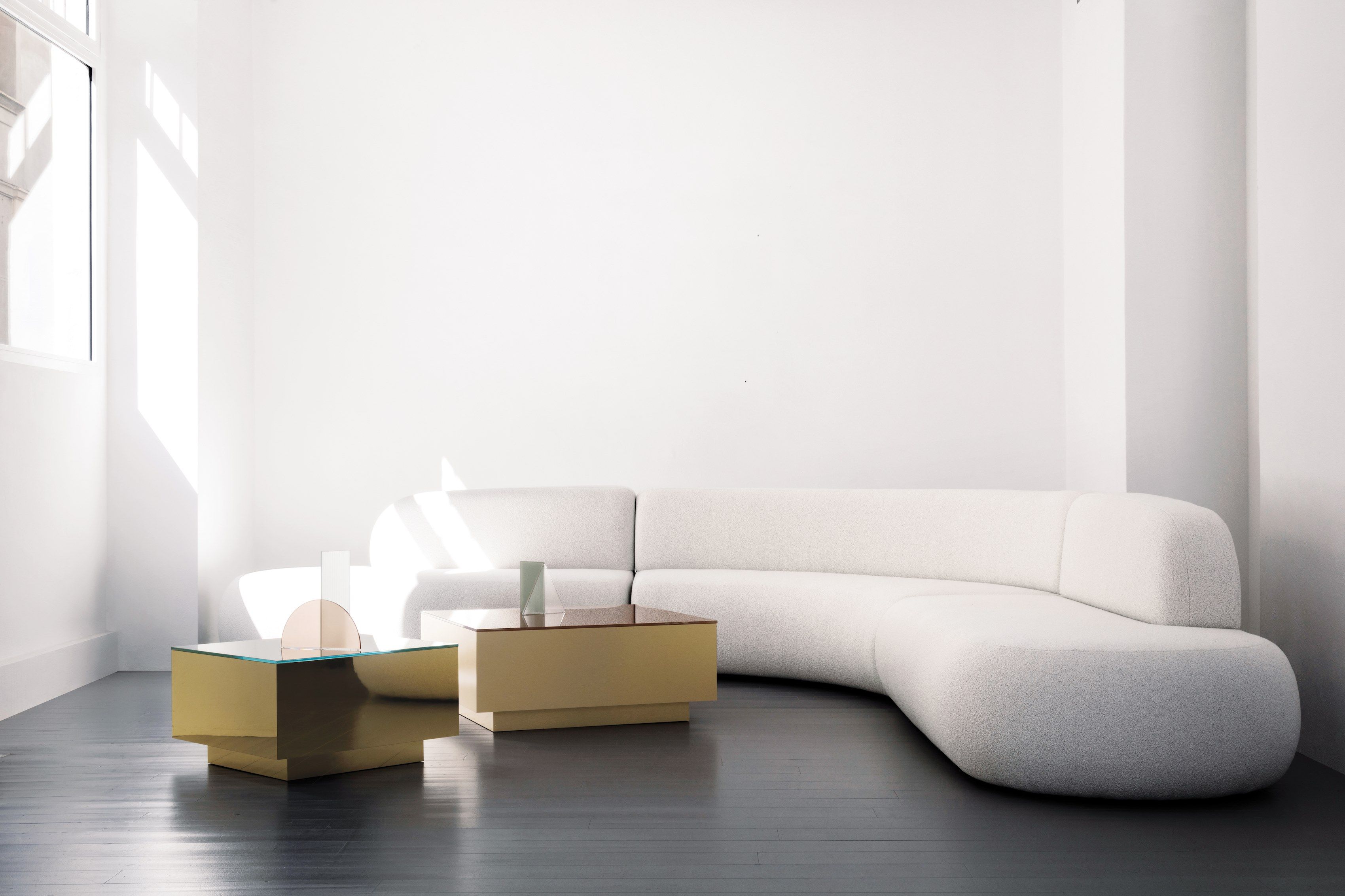 Модульный угловой диван из ткани DOM EDIZIONI DOEM ARCH-00013732 - Вид №2