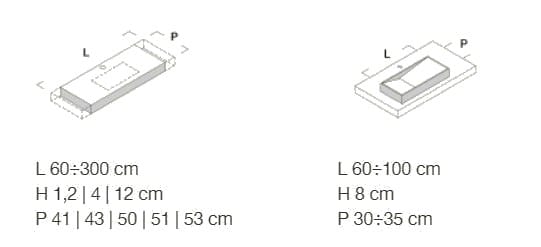 Раковина Corian с столешницей Rexa D TAGLIO ARCH-00146995 - Вид №2
