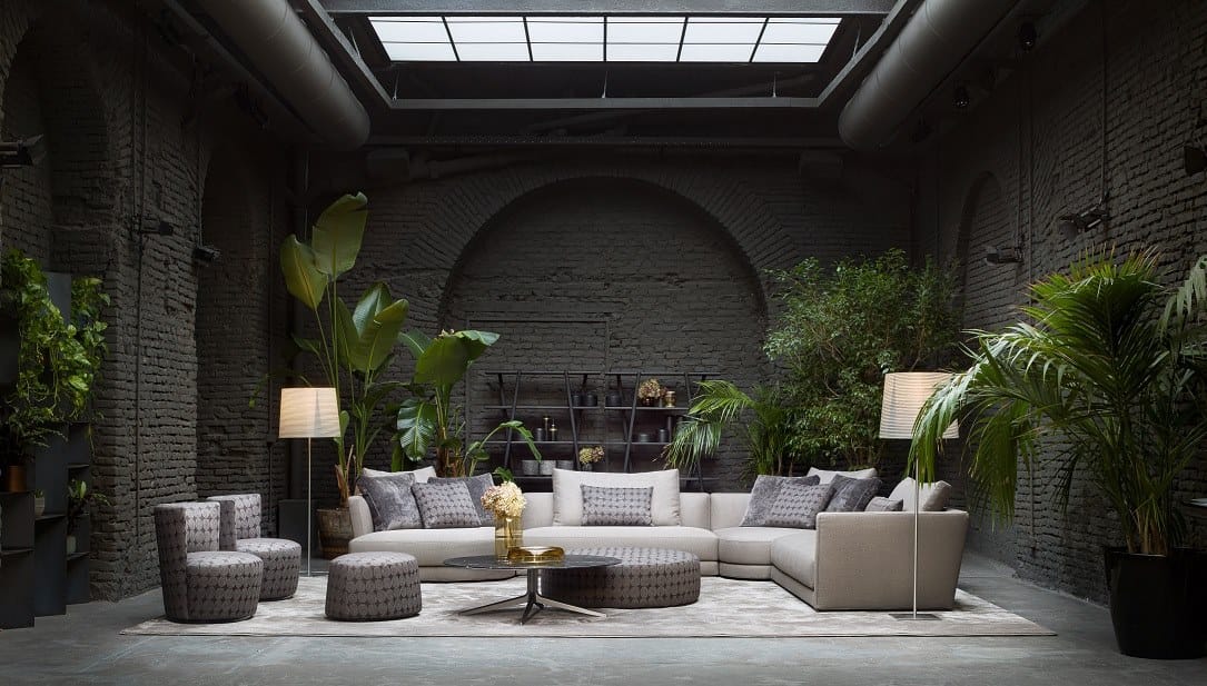 Секционный диван из ткани Verzelloni Линдон ARCH-00077707 - Вид №6