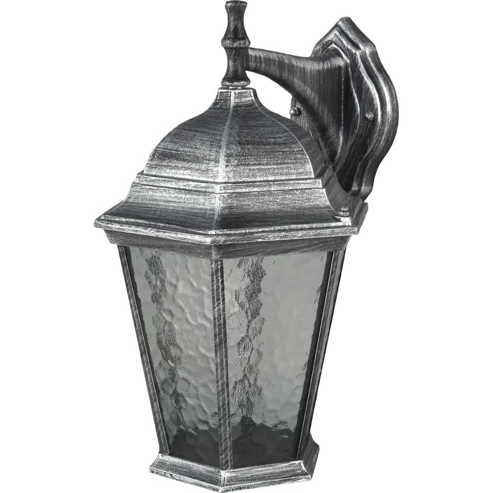 Светильник настенный уличный Genova 75 Вт IP44 цвет чёрный/серый Arte Lamp STLM-2139889