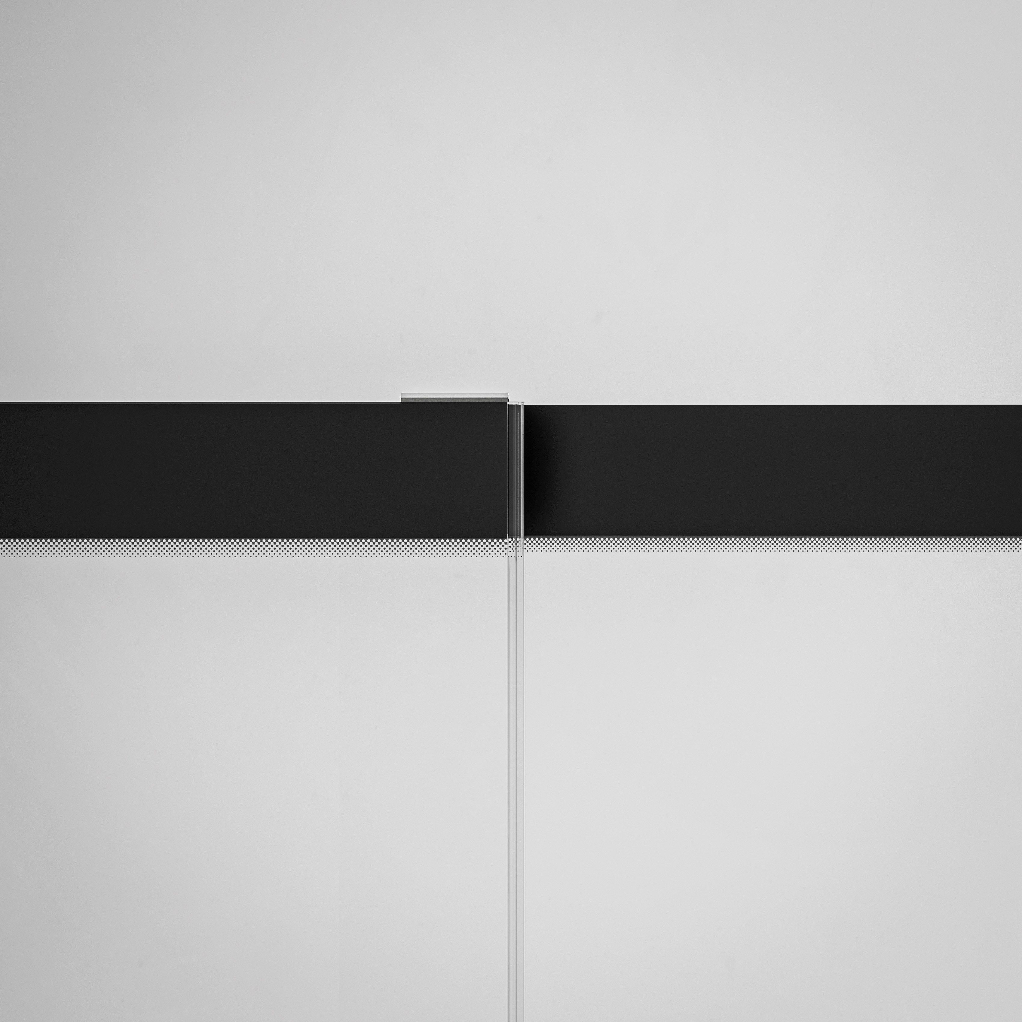 Алюминиевая и стеклянная душевая кабина с раздвижной дверью DUKA вода 5000 ARCH-00071644 - Вид №33