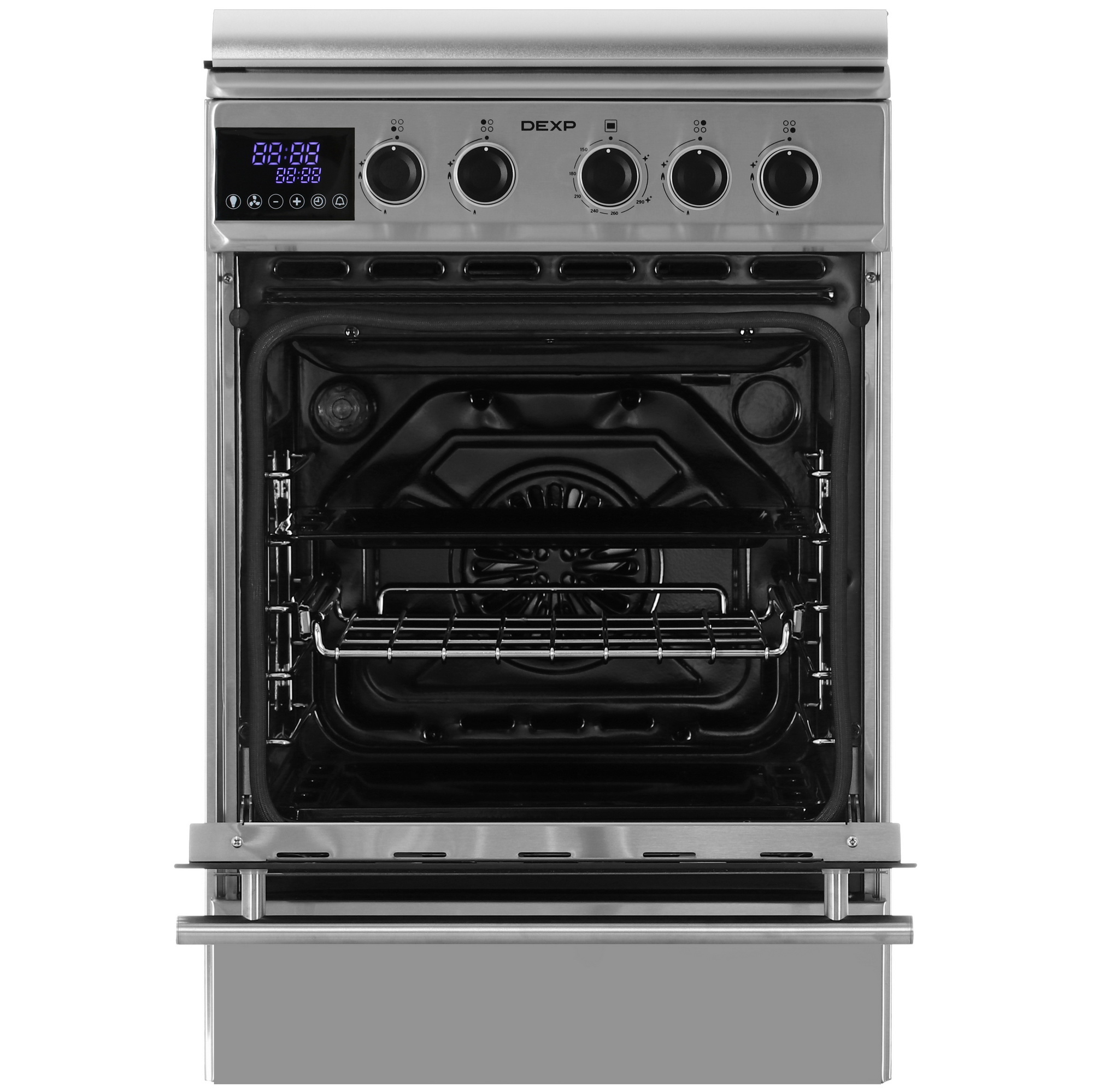9119564 Газовая плита DEXP G35-2 серебристый STDN-0079379 - Вид №7