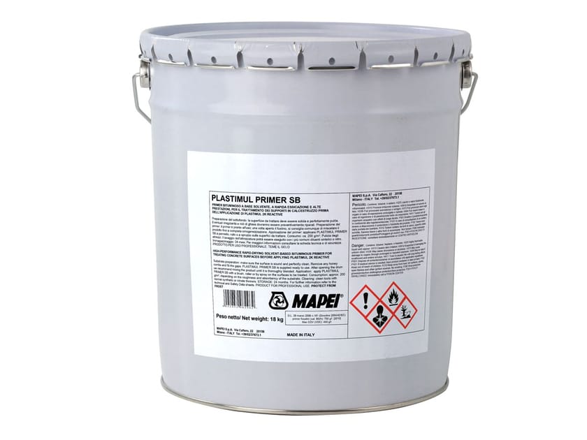 Битумная грунтовка для обработки бетонных опор перед гидроизоляцией MAPEI гидроизоляция подземных конструкций ARCH-00145586