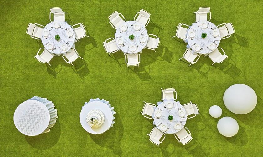 Pedrali Круглый стол из полиэтилена Ikon 865 - Вид №7