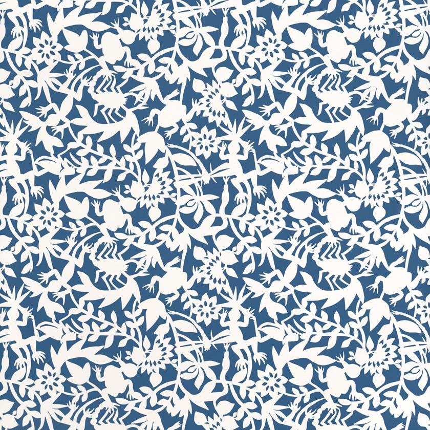 Dedar Огнестойкие полиолефиновые и целлюлозные обои Wild party D20802  - Вид №2