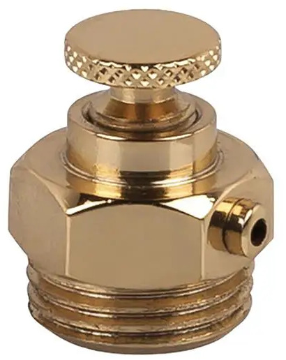 98274742 Воздухоотводчик SR Rubinetterie ручной 1/2 Ретро цвет золото STLM-0616866