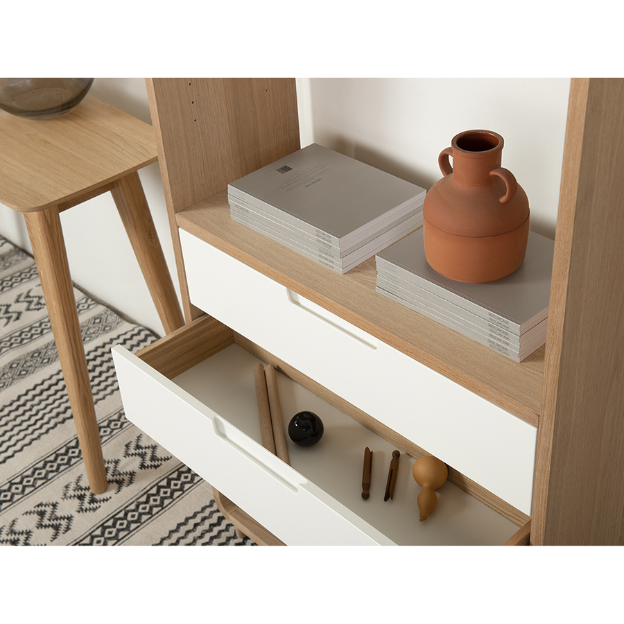 36382231 Шкаф книжный , amalfi, 182х30х194 см Unique Furniture  - Вид №11