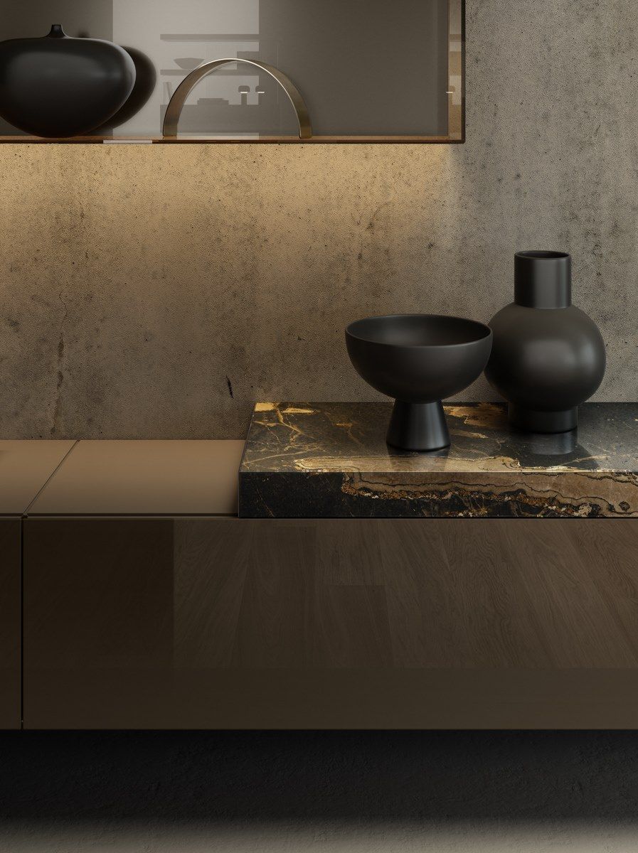 Оборудованная мраморная стена Lago 36e8 ARCH-00089693 - Вид №2