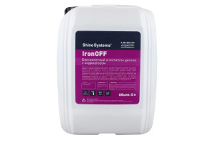 18369805 Бескислотный очиститель дисков с индикатором IronOFF, 5 л SS900 Shine systems
