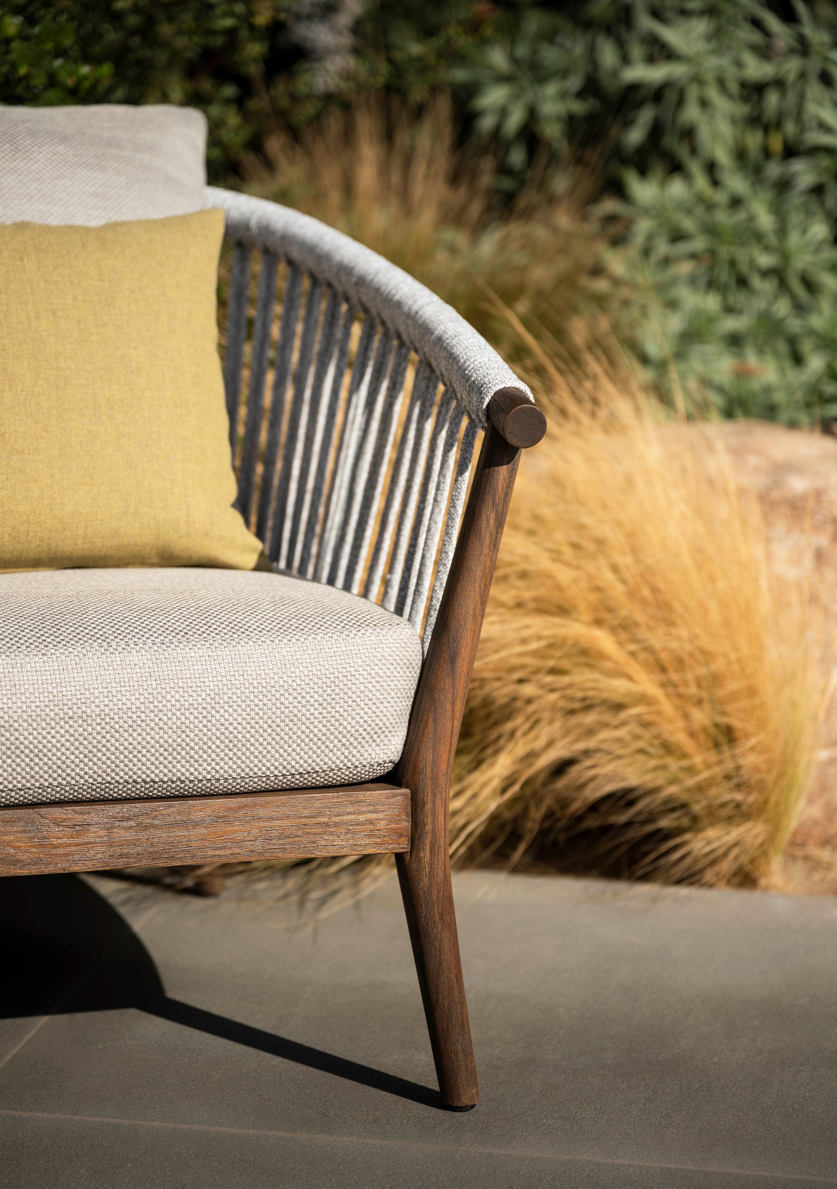 Кресло для сада с мягкой акриловой тканью Jardinico дерево ARCH-00141723 - Вид №10