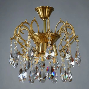 Потолочная люстра Ambiente Alicante 8888/3 PL AB Tear Drop AMBIENTE ДИЗАЙНЕРСКИЕ, ALICANTE 181589 Бронза