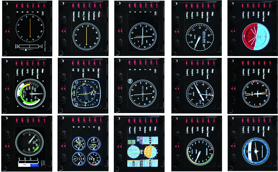 945-000008 g flight instrument panel Logitech Santreyd 