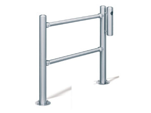 Ограждение из нержавеющей стали с пепельницей