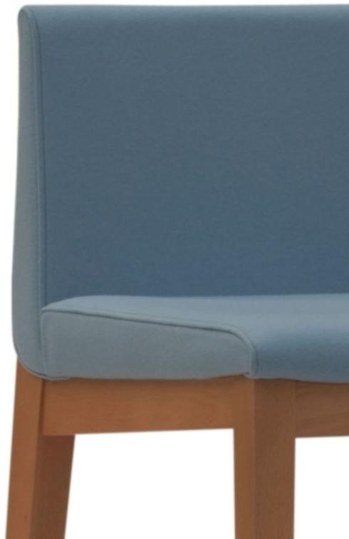 Capdell Стул из бука с обивкой Duna sun-id-1357181 - Вид №1