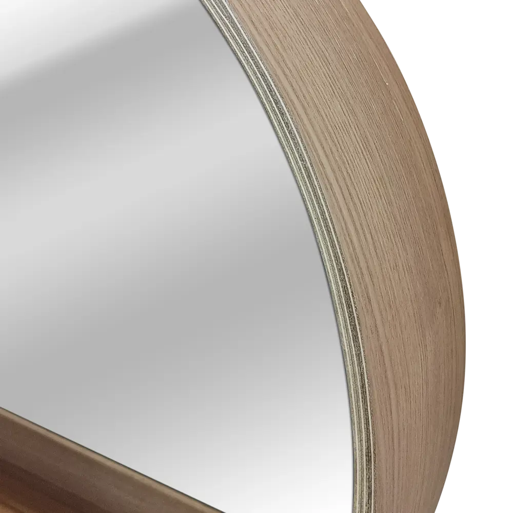 Зеркало INSPIRE Nordik Tableto Oak с дубовой рамкой 56 см 86484813 STLM-1454760 - Вид №4