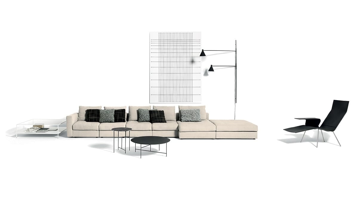 Съемный диван из ткани DE PADOVA MOSAÏQUE ARCH-00033269 - Вид №6