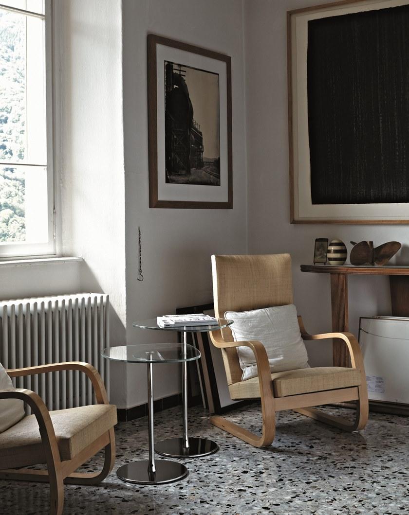 Desalto Журнальный столик из стали и хрусталя sun-id-1477355 - Вид №3