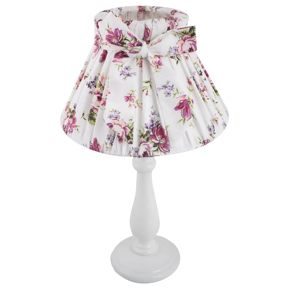 Настольная лампа Romance, цвет белый LAMPLANDIA STLM-2058039