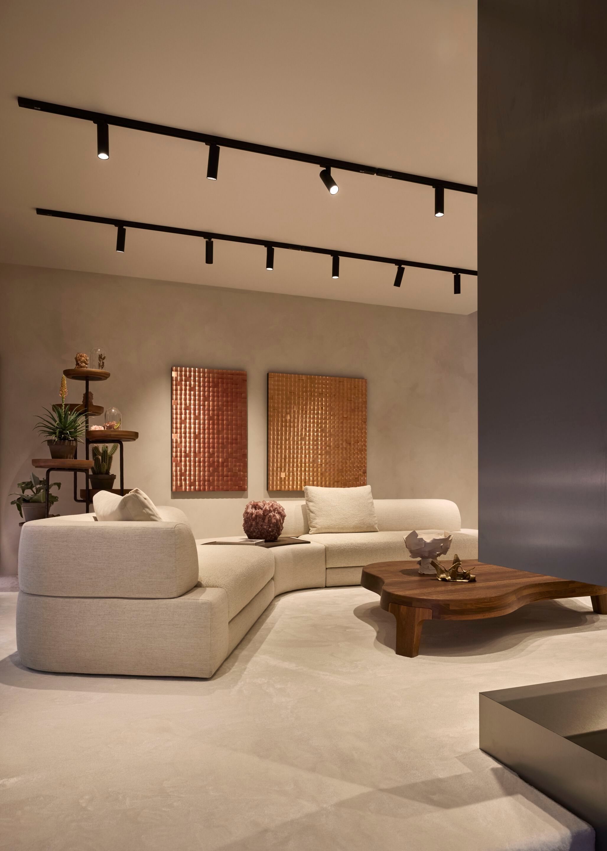 Алюминиевый и деревянный высокий круглый держатель для горшков Linteloo ORBIT ARCH-00028791 - Вид №6