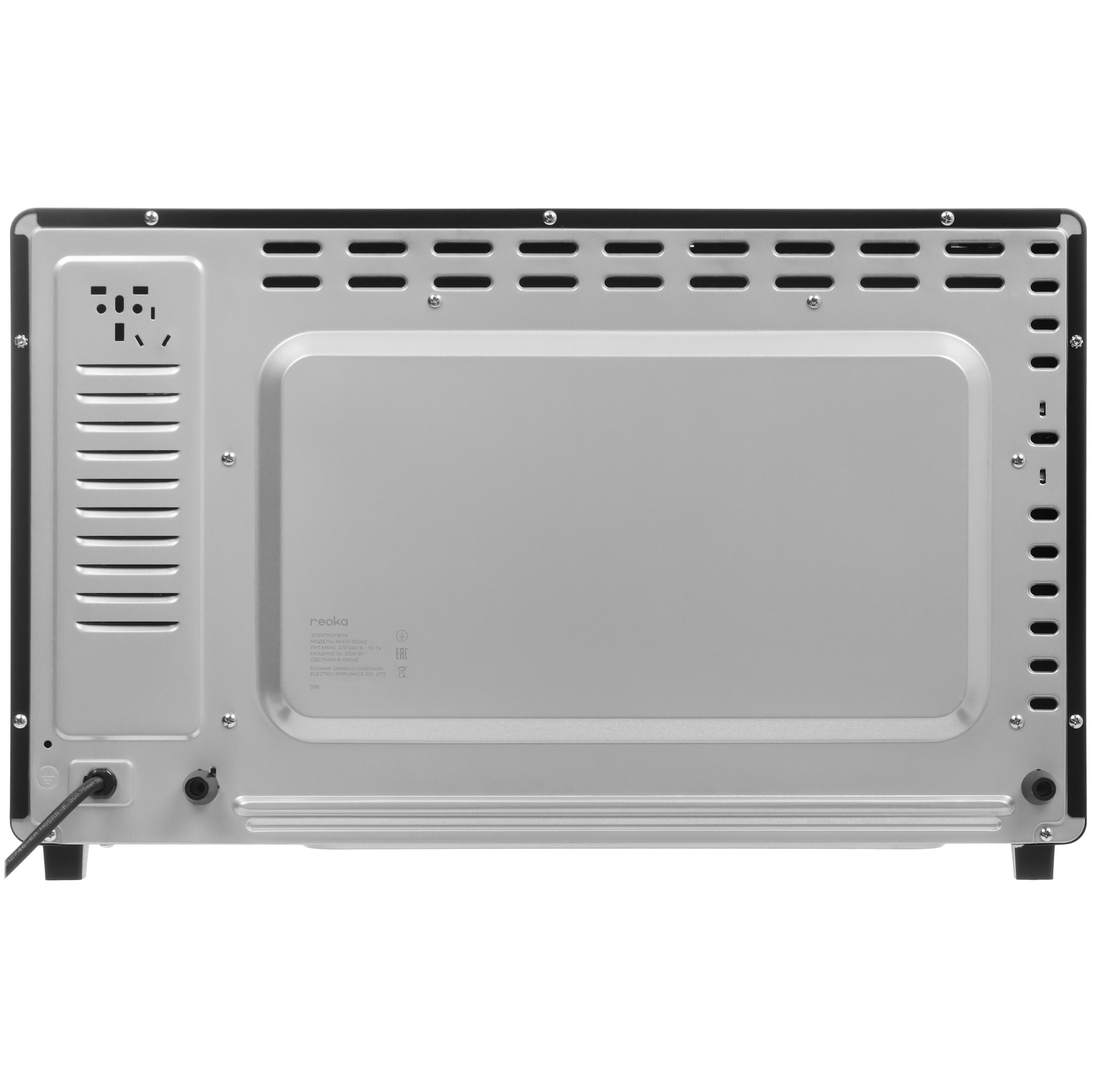 9089092 Мини-печь Reoka RKEO-D2042 черный STDN-0008320 - Вид №6
