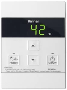 Rinnai Italia Термостат водонагревателя Accessori scaldabagni – comando remoto Mc-601