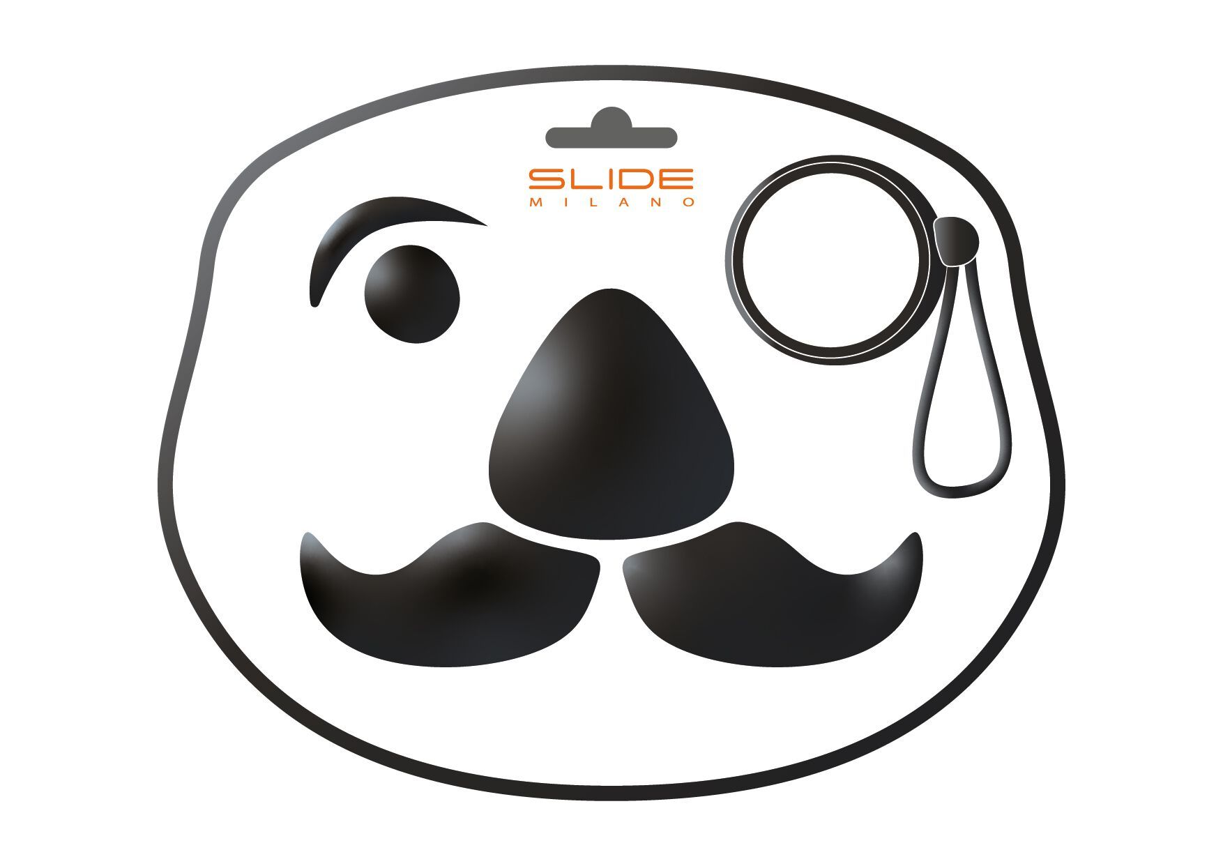 Настенная вешалка из смолы SLIDE BAFFO ARCH-00061270 - Вид №12