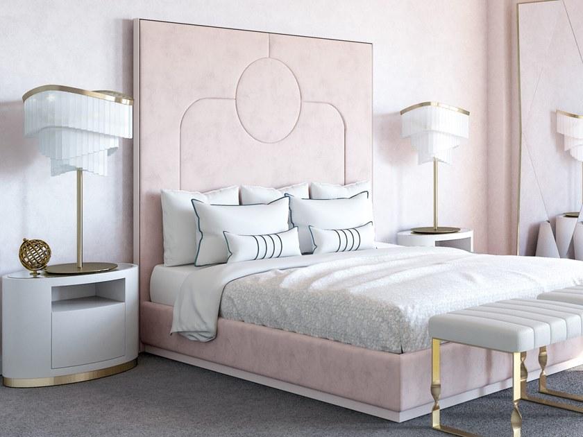 Jetclass Кровать двуспальная с обивкой и высоким изголовьем  Jmo101.16, jmo101.18, jmo101.20  - Вид №3